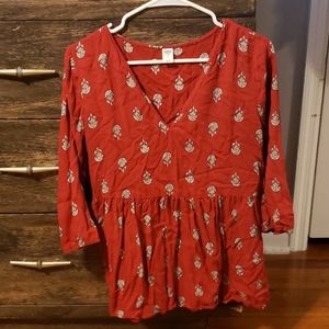 Peplum Blouse
